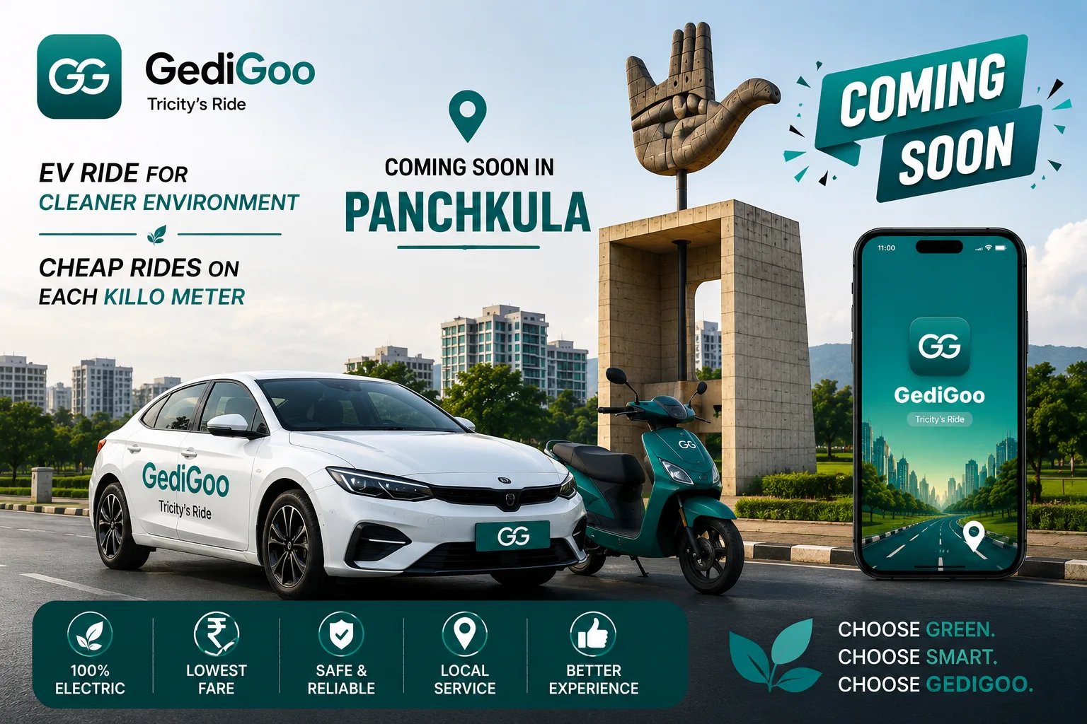 EV cab in Panchkula